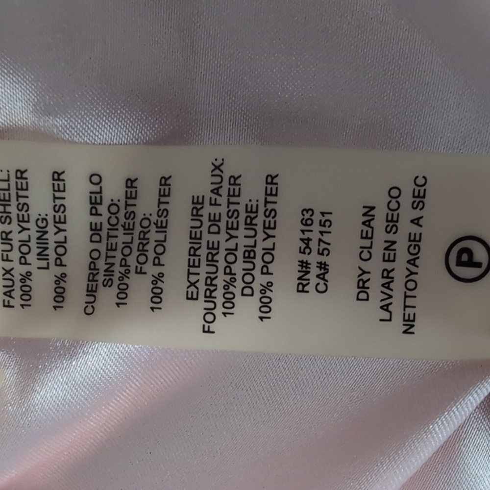 Calvin Klein Pink Faux Fur Vest - Picture 4 of 7